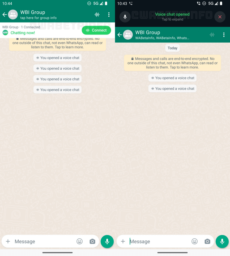 Whatsapp Lança Recurso Inovador De Bate-Papos Por Voz Em Grupos